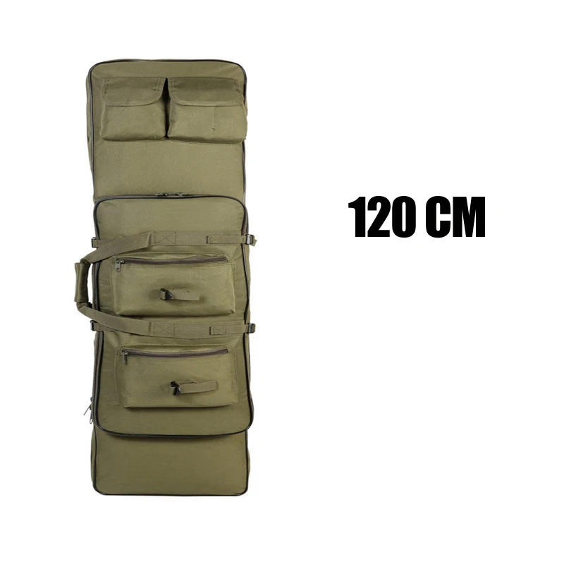 Green 120cm Охотничьи сумки 85 см/100 см/120 см тактическая винтовка для охоты чехол Военный Открытый нейлоновый охотничий рюкзак черная тактическая сумка для снаряжения - Цвет: Green 120cm