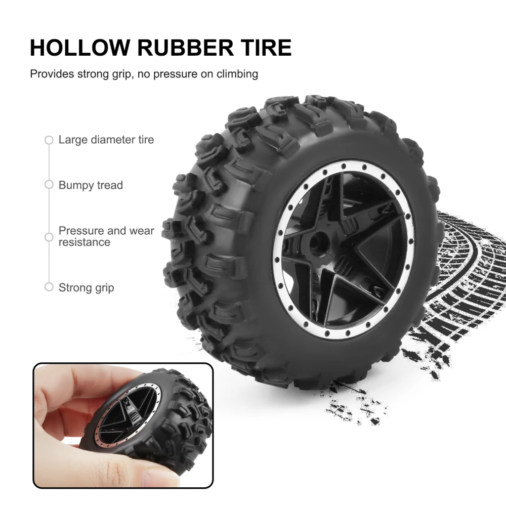 

2WD 20KM/H High Speed Racing RC Off-road Car 45 Degree Climbing Multi-terrain Cross-country 1:18 Large Scale 80M Distance RC Toy