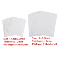 5 sheetsset double sided adhesive foam sheets adhesive instant and permanent bond sticker making cards multi purpose sheets mix