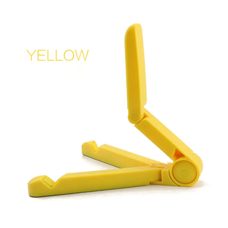 yellow MOFi держатель для телефона Настольный складной для iPhone samsung Xiaomi huawei подставка Универсальный для iPad Pad регулируемый - Цвет: yellow