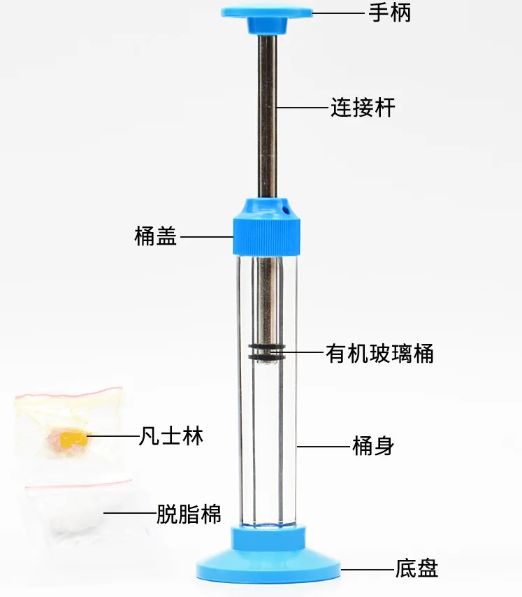 Air Compression Ignition Tester Junior High School Physics Experiment Equipment Education Appliances J22203 | Канцтовары для офиса
