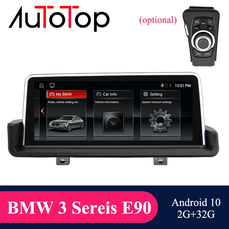 AUTOTOP 4G + 64G 2din Android 10 Авторадио автомобильный радиоприемник с навигацией GPS для E90 E91