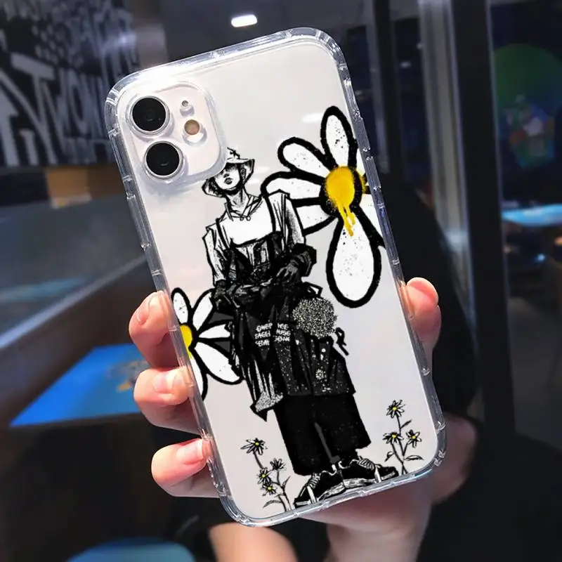 

G dragon peaceminusone Phone Case Transparent soft For iphone 5 5s 5c se 6 6s 7 8 11 12 plus mini x xs xr pro max