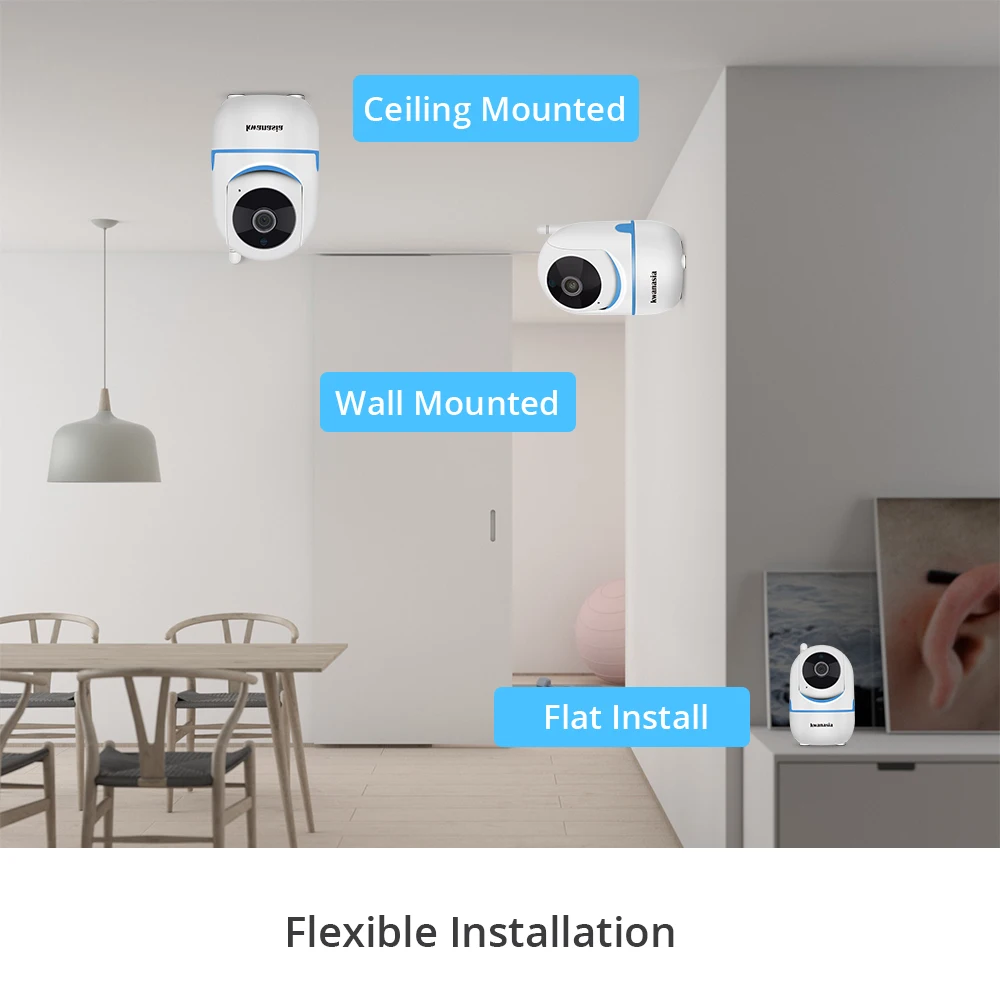 IP-камера 3 Мп Wi-Fi купольная Onvif | Безопасность и защита