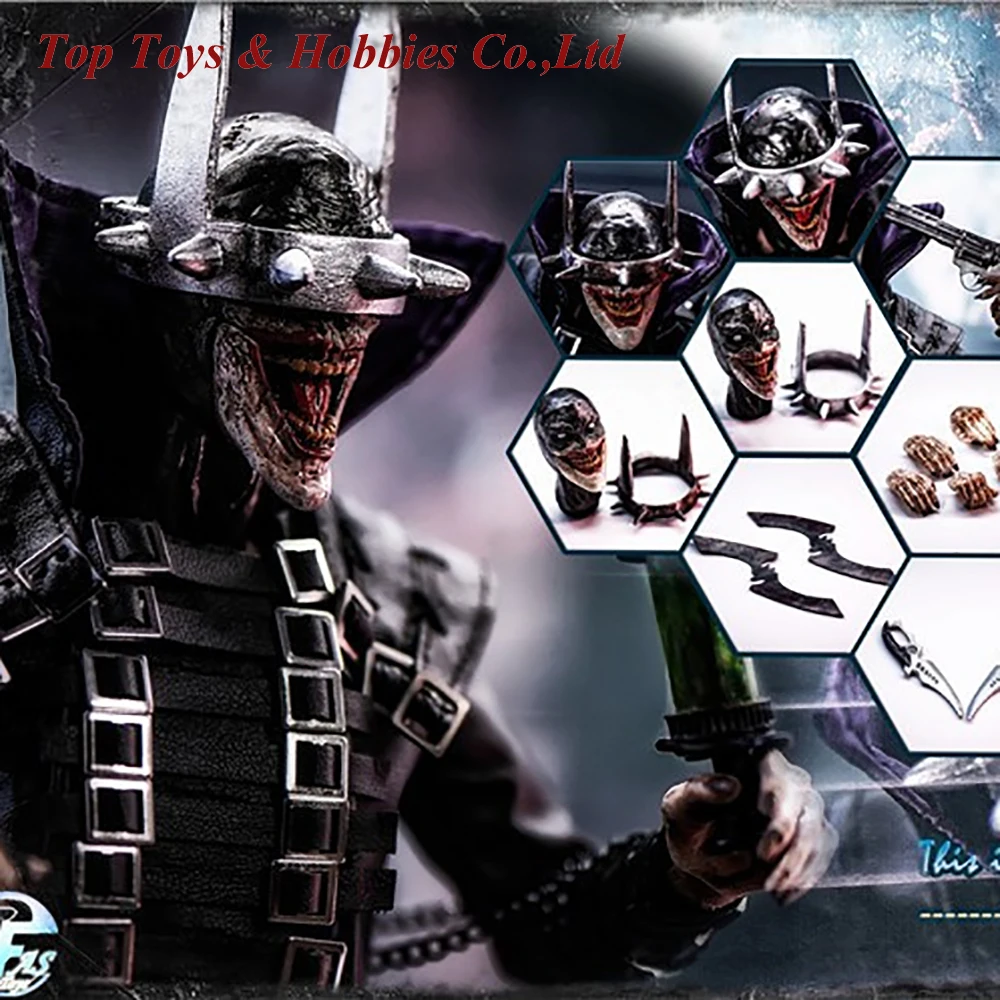 

In Stock Collectible FASToys 1/6 FA-20-04 Who Laughs Dark Knights Action Figure full set figure doll