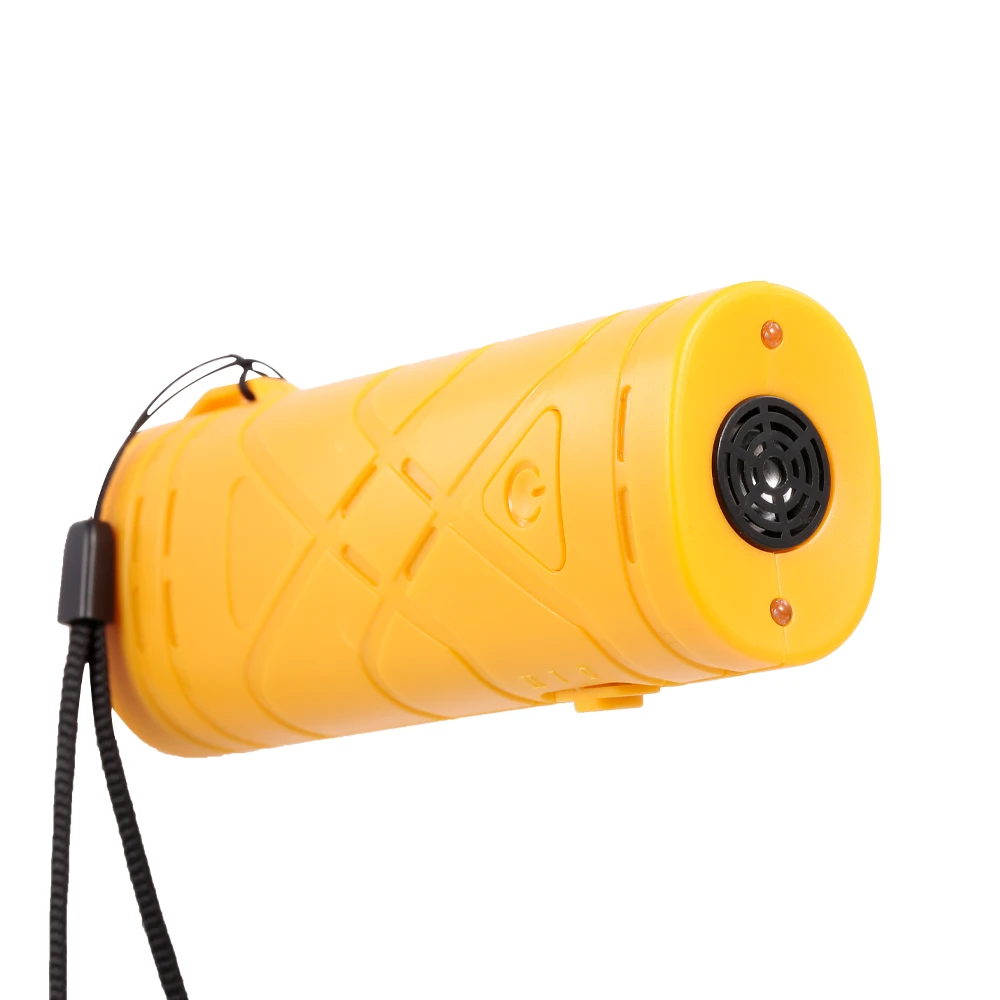 Горячий светодиодный ультразвуковой 3 в 1 устройство против лая Отпугиватель для