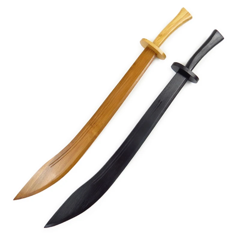 

Martial Arts Equipment Performance Props Wooden Chinese Kung Fu Sword Bamboo Safety Performance Sword