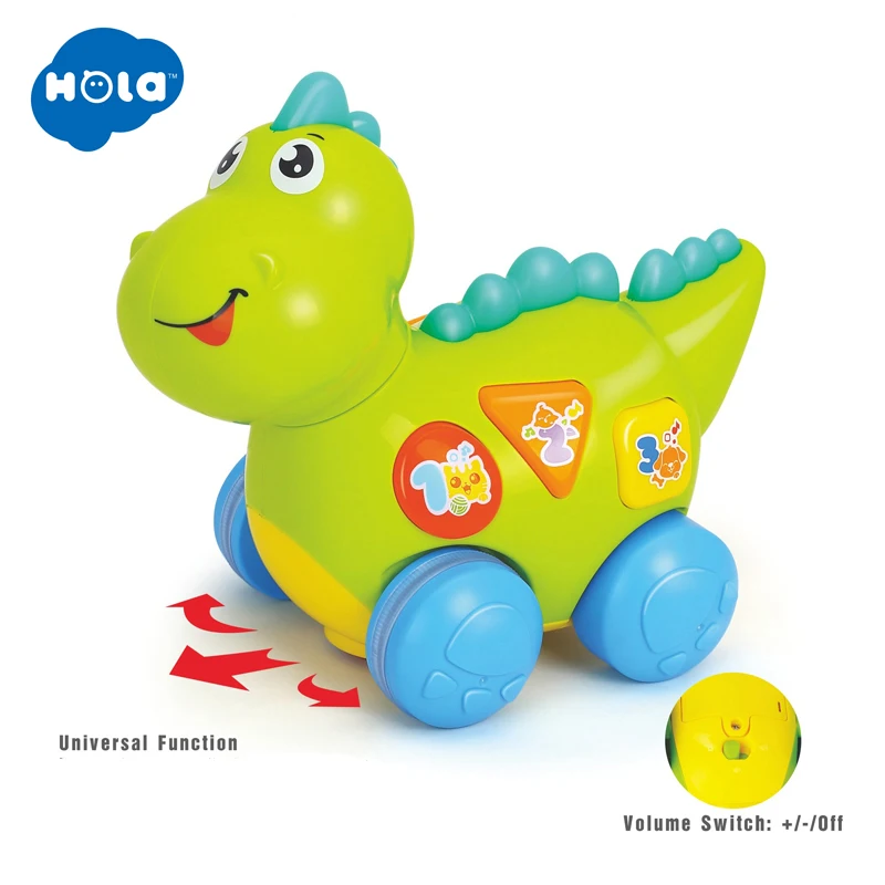 HOLA TOYS 6105 говорящий динозавр игрушка с огнями и звуками для детей Подарки | Игрушки