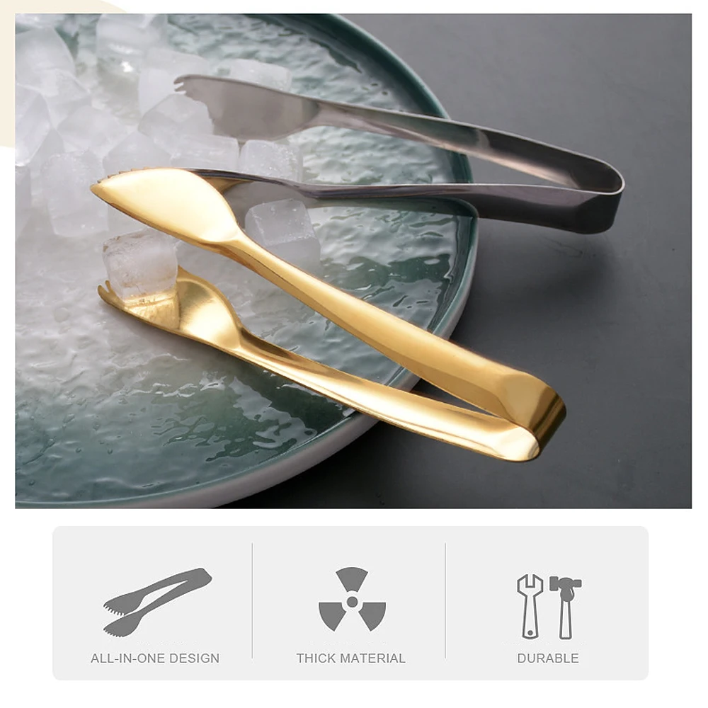 

Multifunctional Stainless Steel Food Tongs Salad Tongs Ice Tongs Buffet Steak Tongs Barbecue Tongs Party Kitchen Accessories