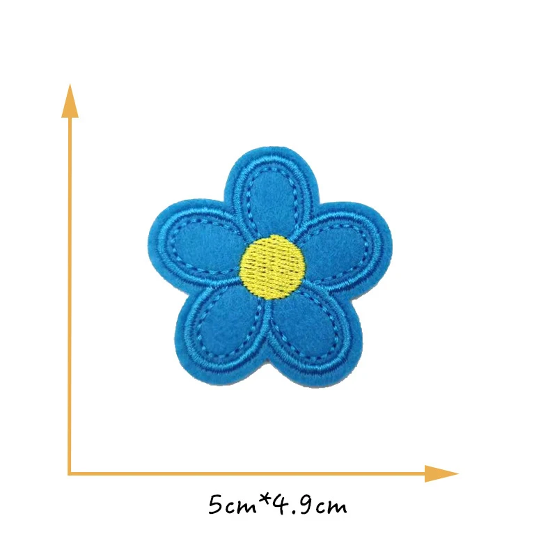 Войлочные нашивки тканевые прокладки аксессуар цветные цветы аксессуары для