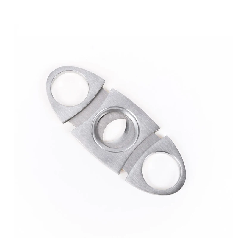 

COHIBA Portable Cigar Cutter New Stainless Steel Metal Classic Cutter Guillotine Cigar Scissors Gift Metal Cigar Accessories