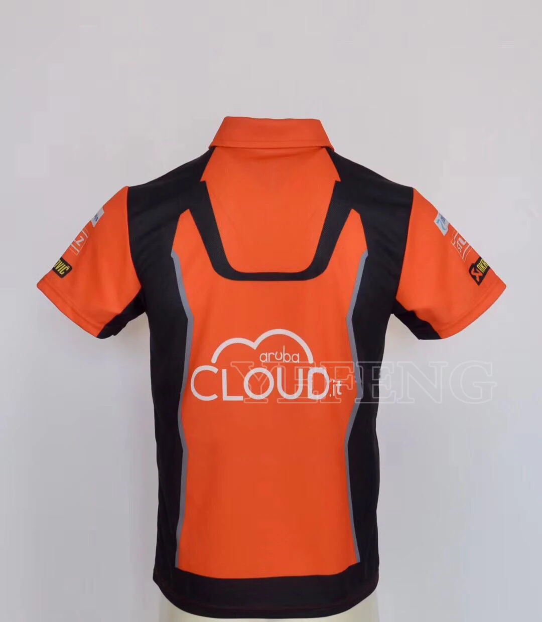 

Orange Black Quick Dry Short Sleeve Motorcycle ATV Bike Offroad Men's Polo Shirt Motocross Summer Short Sleeve t-shirts sport
