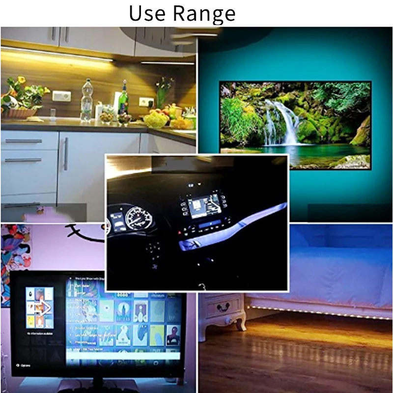 

5V USB LED Strip Light 1M 2M RGB 5050 Mini 17Key 24Key Flexible Light TV Background Lighting Decoracion Fairy Lights waterproof