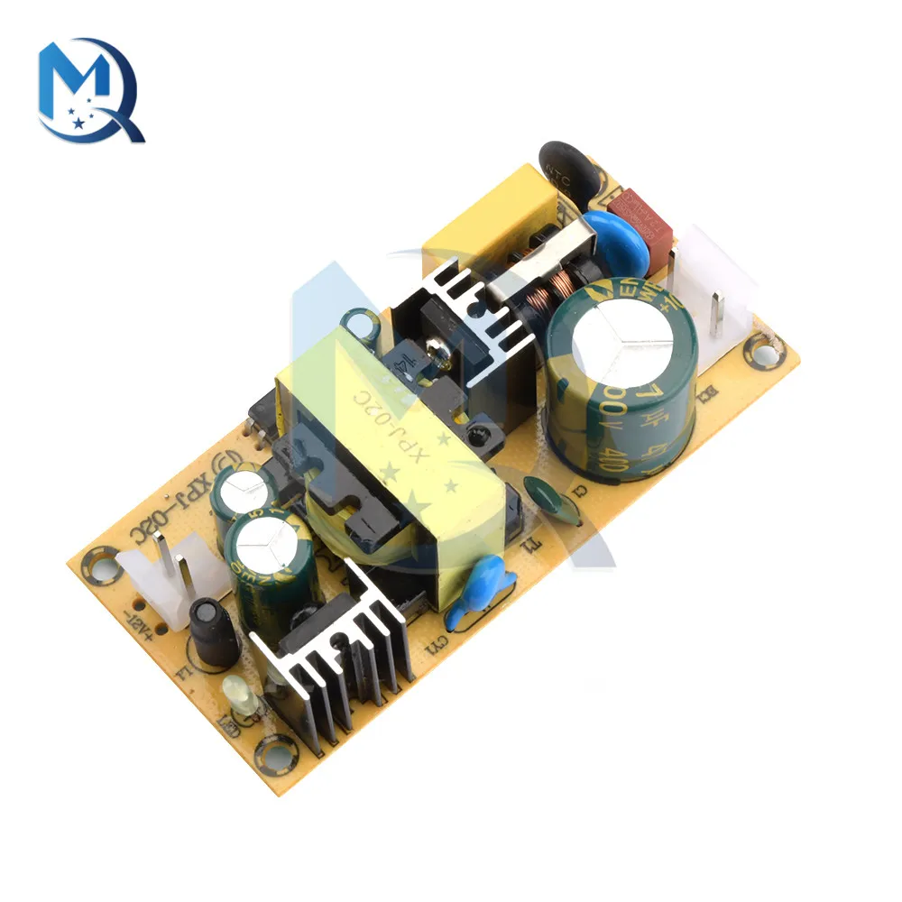 

AC-DC 12V 3A Switching Power Supply Module O2C Bare Circuit 220V to 12V 24V Overload Board for Replace Repair