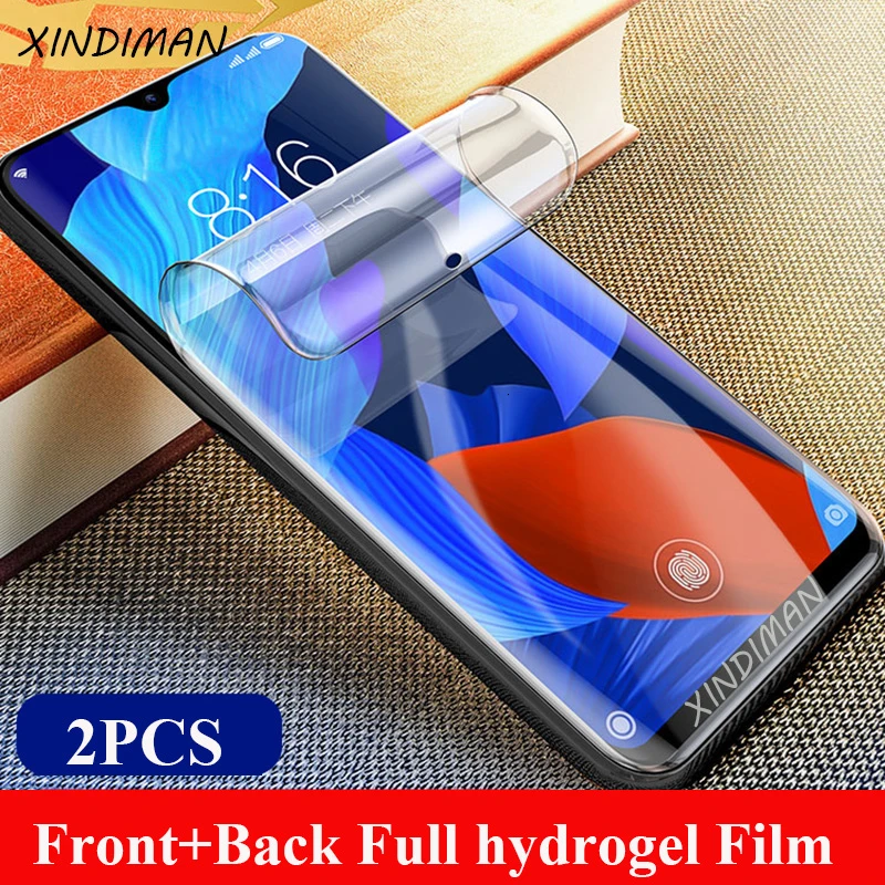 XINDIMAN 25D полная Гидрогелевая пленка для hauwei Nova5 nova5i передняя + задняя мягкая