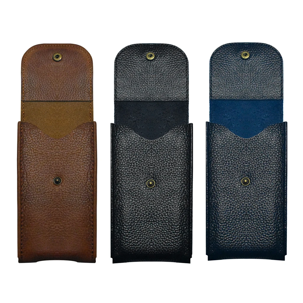 PU Leather Watch Pouch Pocket Storage Case with Snap Button | Наручные часы