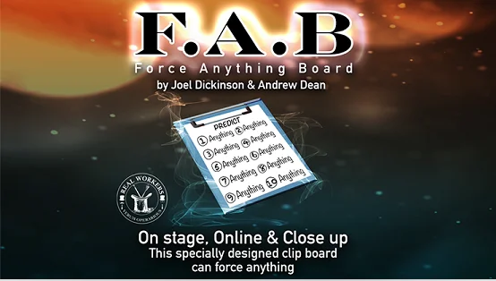 

2021 Force Board by Joel Dickinson Magic Tricks - No gimmicks