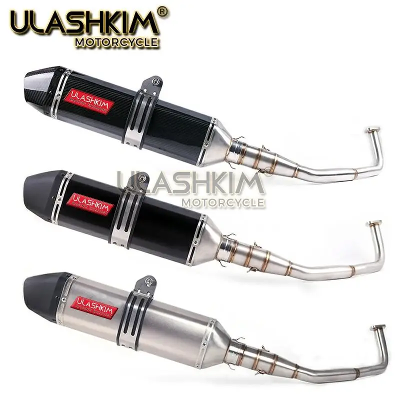 SH125 SH150i мотоцикл выхлопной слипоны полный Системы изменение Передняя средняя Соединительная труба глушителя Escape для Honda SH150 SH150I sh125i