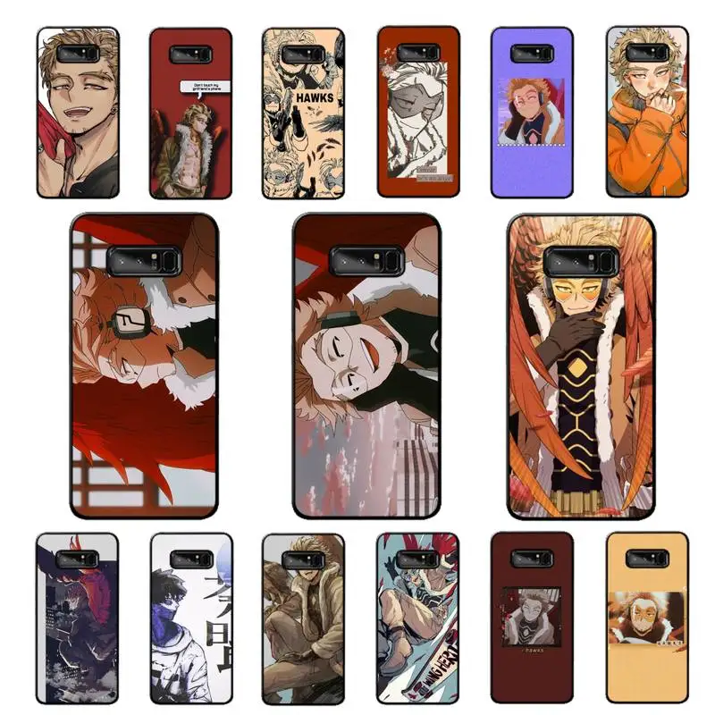 

MaiYaCa Hawks Coat Japan Anime Phone Case for Samsung note 3 4 5 7 8 9 10 pro plus lite 20 ultra
