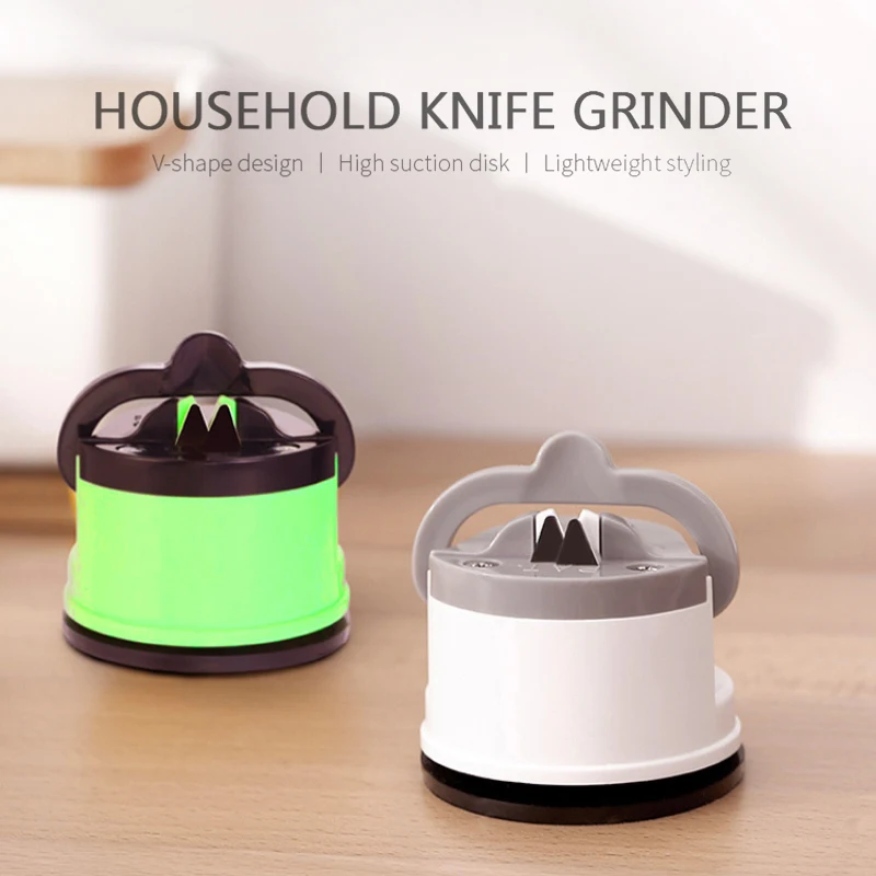 

Knife Sharpener Sharpening Tool Easy And Safe To Sharpens Kitchen Chef Knives Damascus Knives Sharpener Suction Accessories
