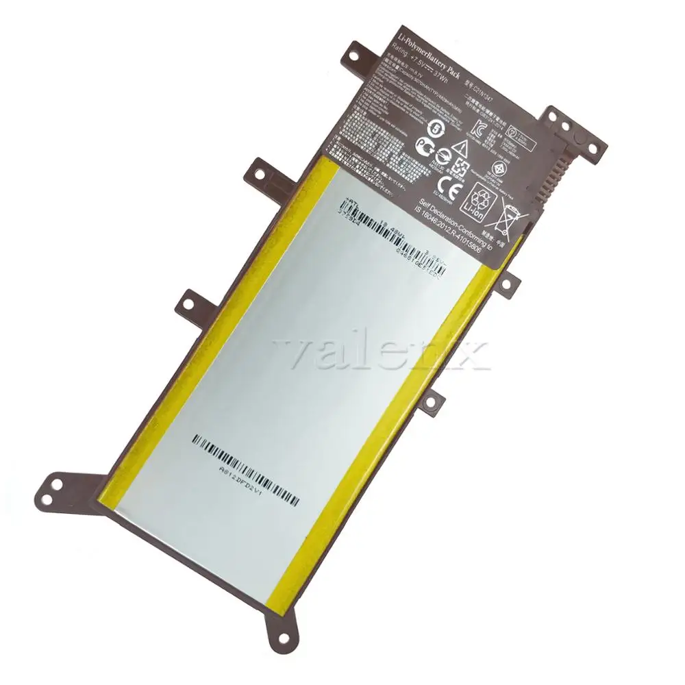 Аккумулятор C21N1347 7 5 для ноутбука ASUS в X555 X555L X555LD F555UA F555UB Y583LD F555UJ F555UF K555L 2ICP4/63/134 |