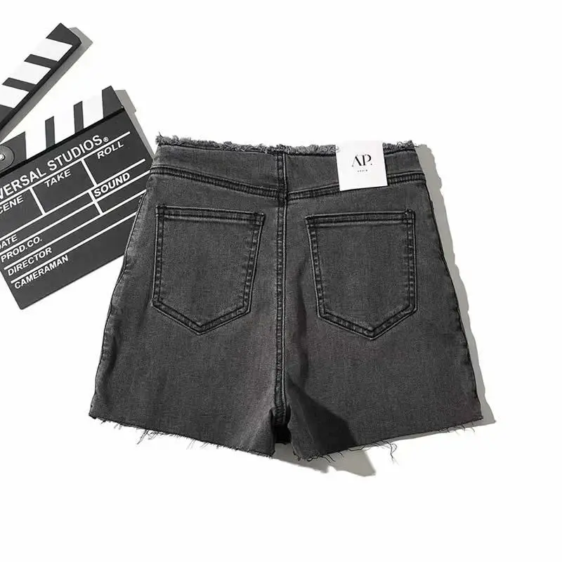 

2021 New European and American High Waisted Denim Skirt For Women Sexy Fake Two Piece Elastic Hip Bag Anti Light Skirt Size:S-XL