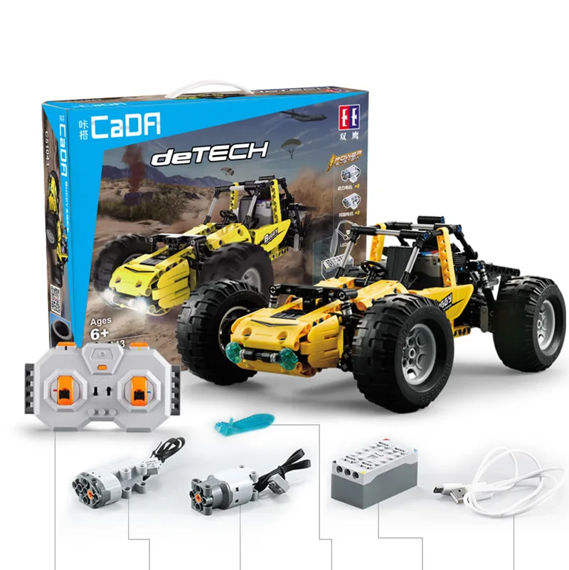 522 шт 2,4 Ghz Technic City RC вездеход внедорожные скалолазание машины внедорожные гонки строительные блоки кирпичи игрушки подарки