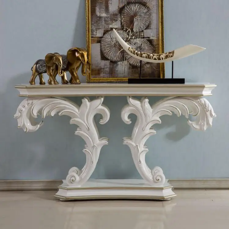 

European style vestibule creative vestibule entrance Fengshui decoration desk living room partition desk Hotel Club vestibule ta