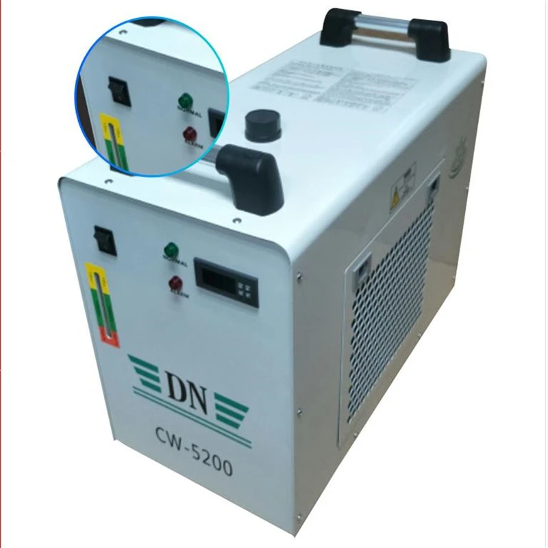 CW 5200 промышленный охладитель воды для ЧПУ/лазерного гравера гравировальных