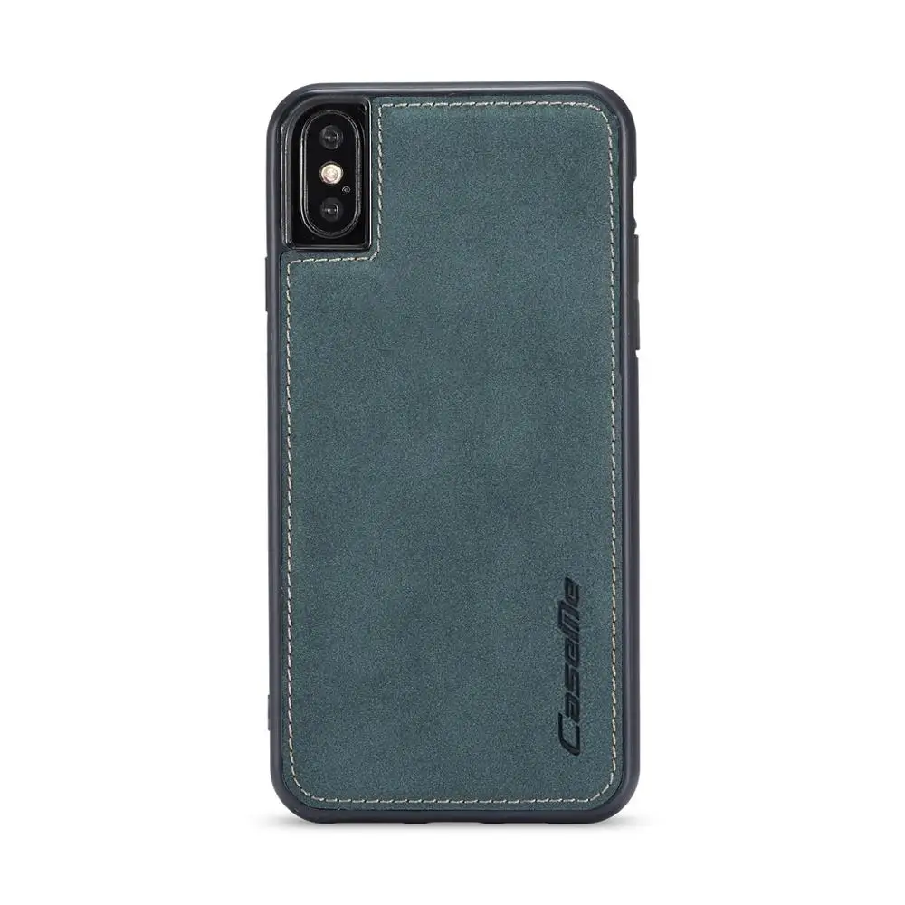 

For Fundas iPhone XS Max XR case Zipper Wallet Magnetic Cover 17 Card Slot 2 in 1 Leather Case iPhone 11 12 Pro Max 7 8 SE 2020