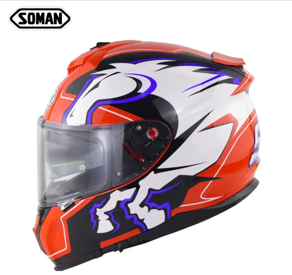 

Motorcycle Helmet For Cycling Riding Full Face Dual Lens Cascos Personalized Helmet With ECE Certificate Motorcycle High Quality