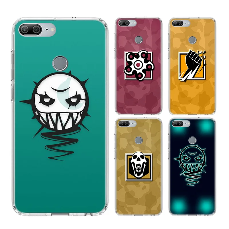 

R6 Rainbow Six Siege Game Case For Huawei Honor 30 30s Play4T 20 9X Pro 8X 10 lite 9A 8A 8C 8S 9 V20 V30 Y5 Y6 Y7 Y9 2019 Cover