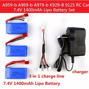 Оригинальный Лидер продаж, 7,4 В, 1400 мАч, литий-полимерная батарея для фотовспышки, , 4WD14, 9125 4WD, пульт дистанционного управления, запасные части для радиоуправляемых автомобилей