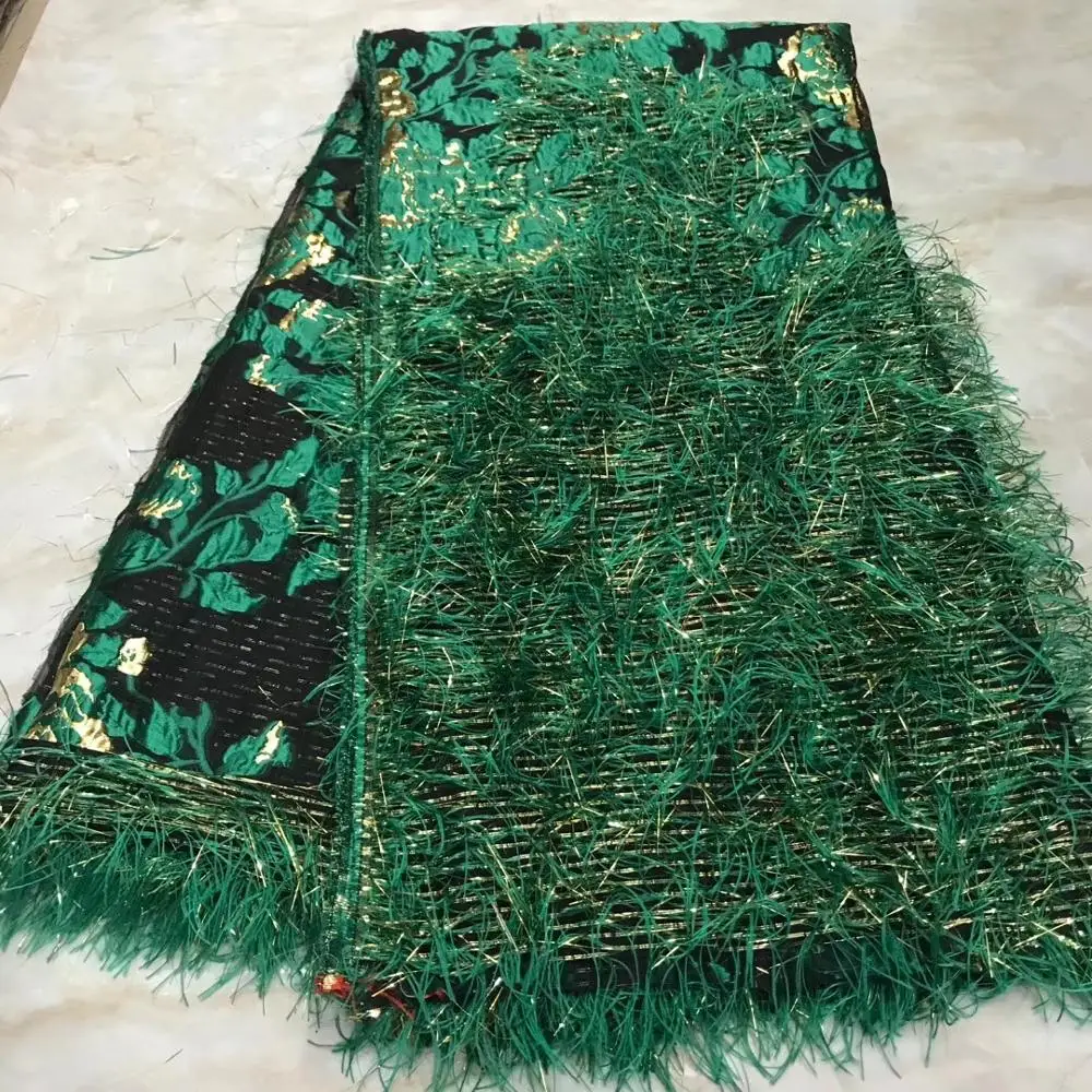 

Madison African Lace Fabric High Quality 2019 Brocade Lace Fabric Embroidery African Jacquard Lace For Bridal Lace