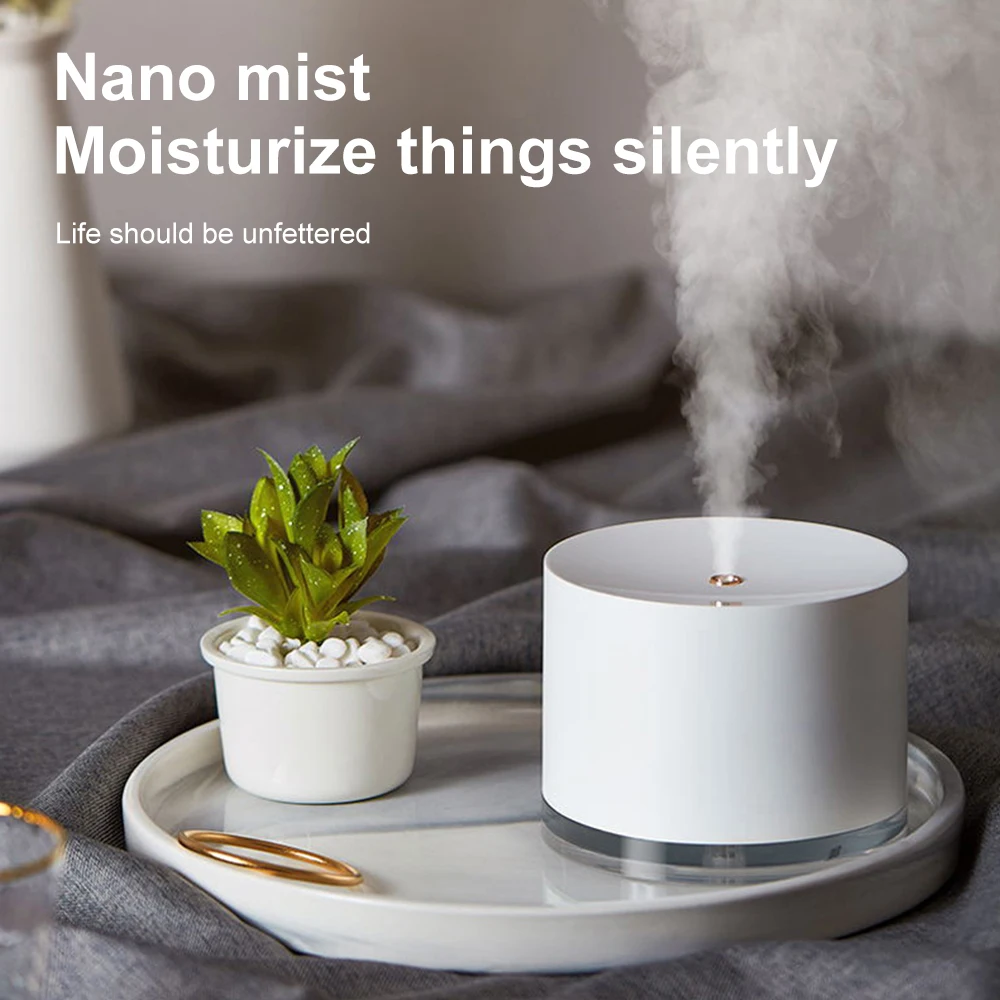 

Rechargeable USB Portable Air Humidifier Wireless Electric Humidifiers Diffuser Cool Mist Maker Night Lamp Purification For Home