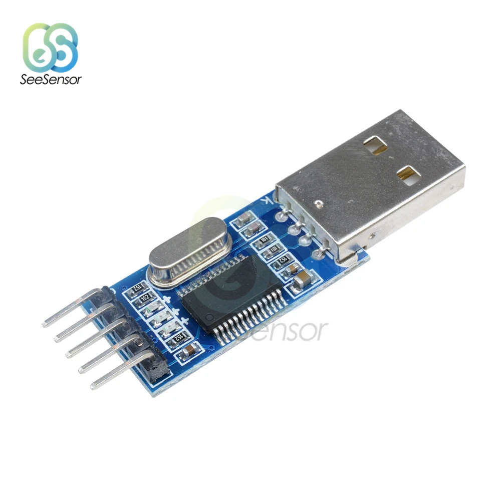 Адаптер преобразователя USB в RS232 TTL модуль платы загрузки PL2303 PL2303HXA