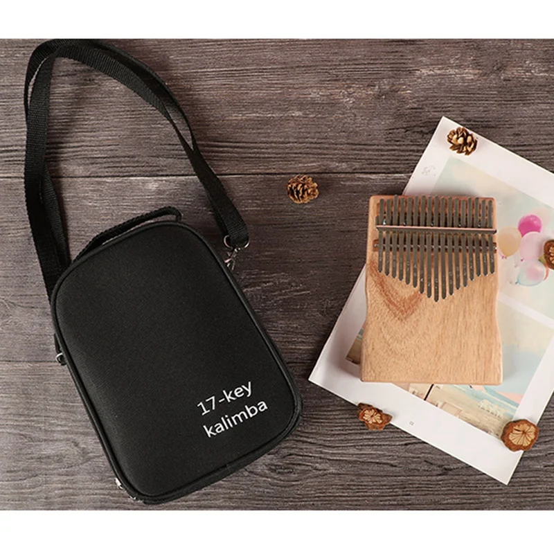 

Kalimba 17 Keys Thumb Piano High Quality Wood Mahogany Mbira Body Musical Instruments Kalimba Piano