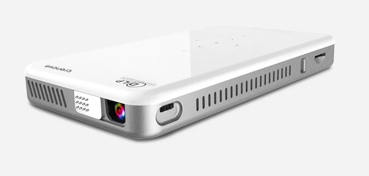 CRENOVA новейший мини DLP проектор X2 с Android 7,1 wifi Bluetooth(2G+ 16G), поддержка 4K светодиодный портативный 3D проектор Beamer