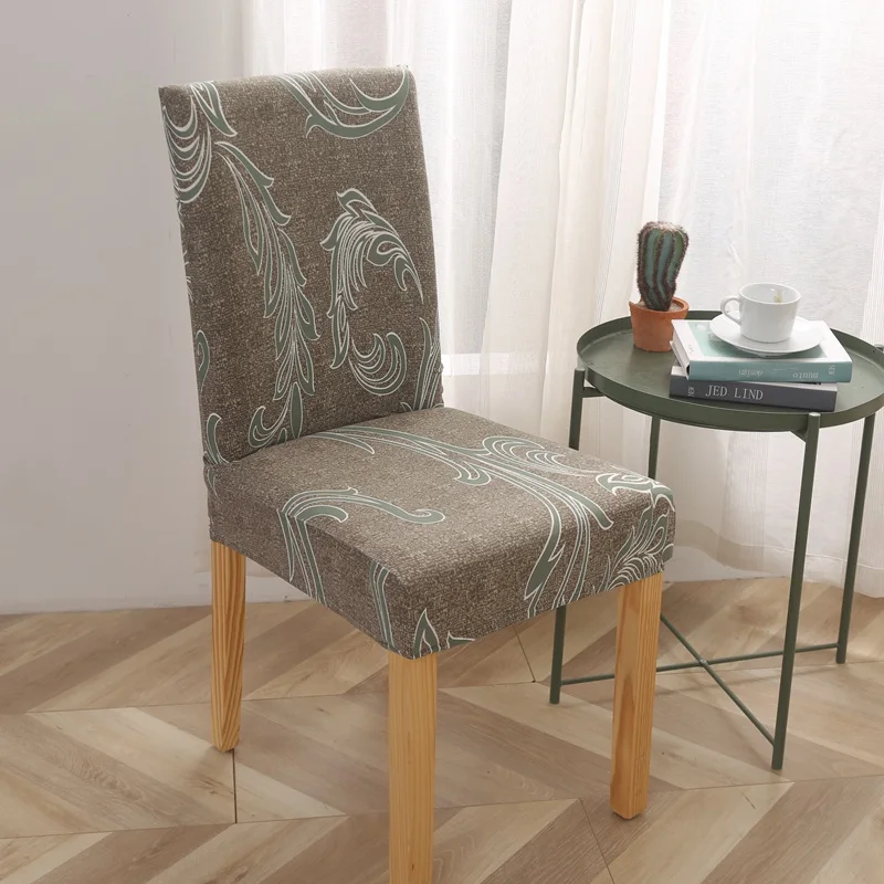 Чехол на стул чехол обеденное сиденье кухонное кресло с цветочным принтом