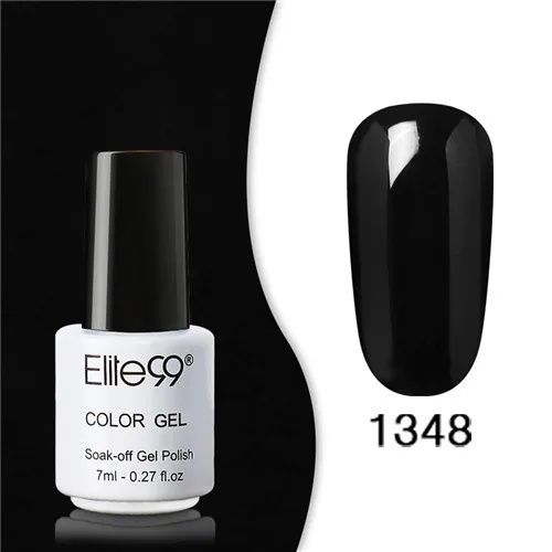 1348 Elite99 неоновый гель для лака для ногтей набор в цветах радуги УФ 7 мл гель для дизайна ногтей набор для маникюра гель лак верхнее покрытие - Цвет: 1348