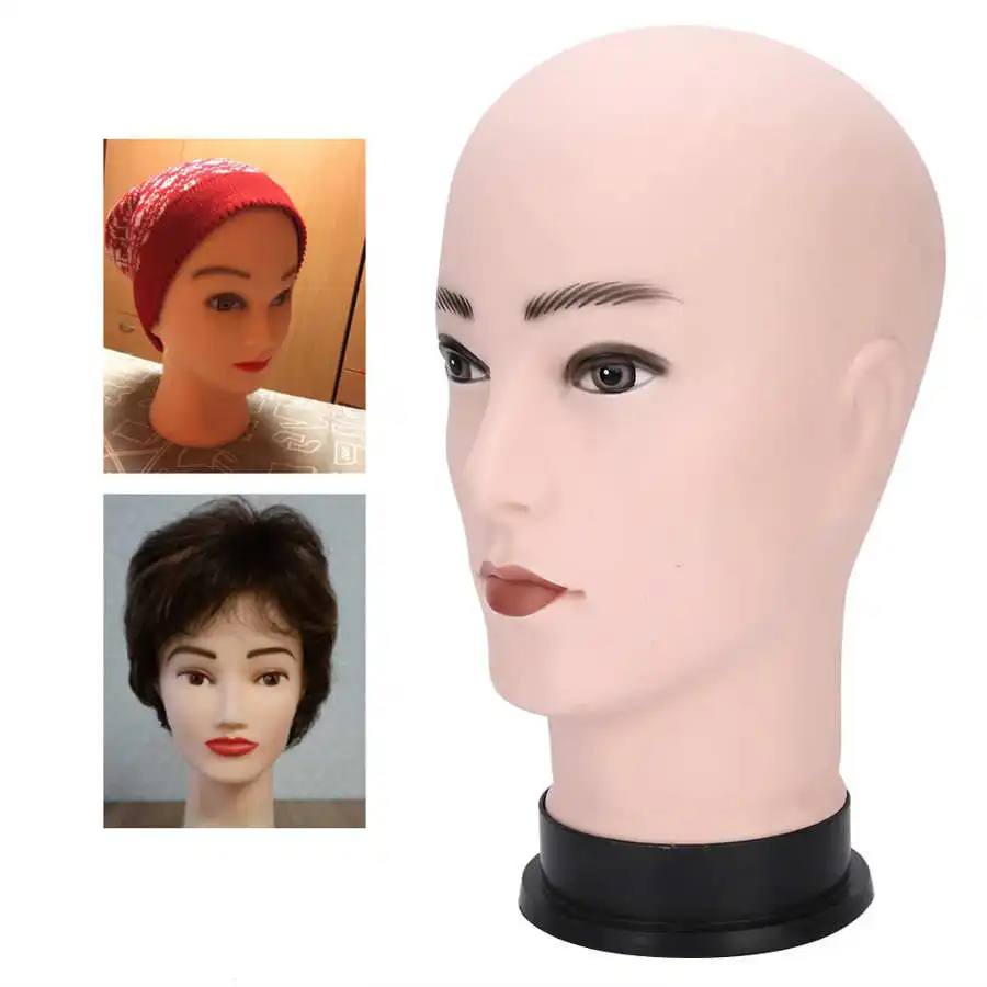 

Hairstyles Accessories Male Mannequin Head Model PVC Hat Wig Eyeglasses Displaying Head Stand Hair Tools