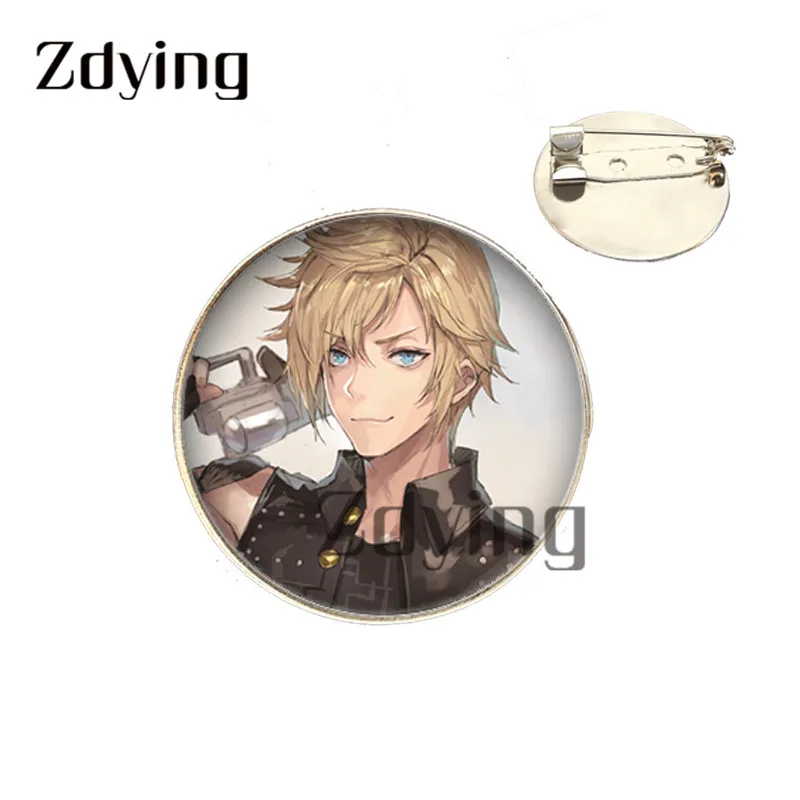 Zdying животное глаза ученик Брошь булавка 25 мм стеклянный дракон глаз кабошон с