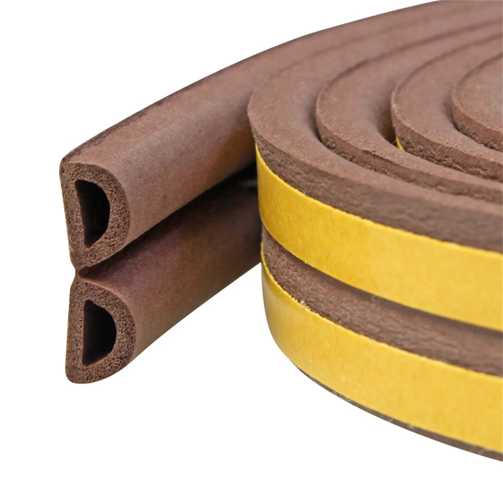 

Top selling Door And Window Sound Insulation Strip D-type Anti-collision Strip Self-adhesive Support Wholesale and Dropshipping