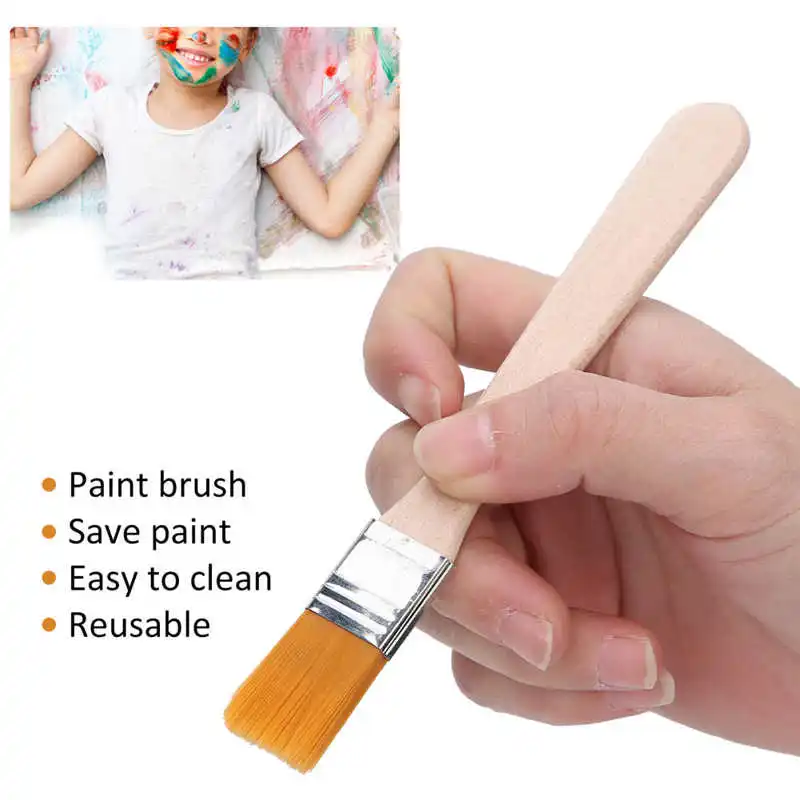 Профессиональный набор нейлоновых волосяных Краски щетка Портативный масло