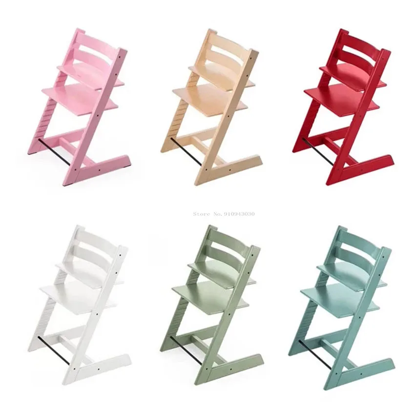 

Nodic простой дизайн, деревянные детские, для малышей стул с регулировкой по высоте, 10-58 см твердой древесины детские стульчики для детей Поиль...