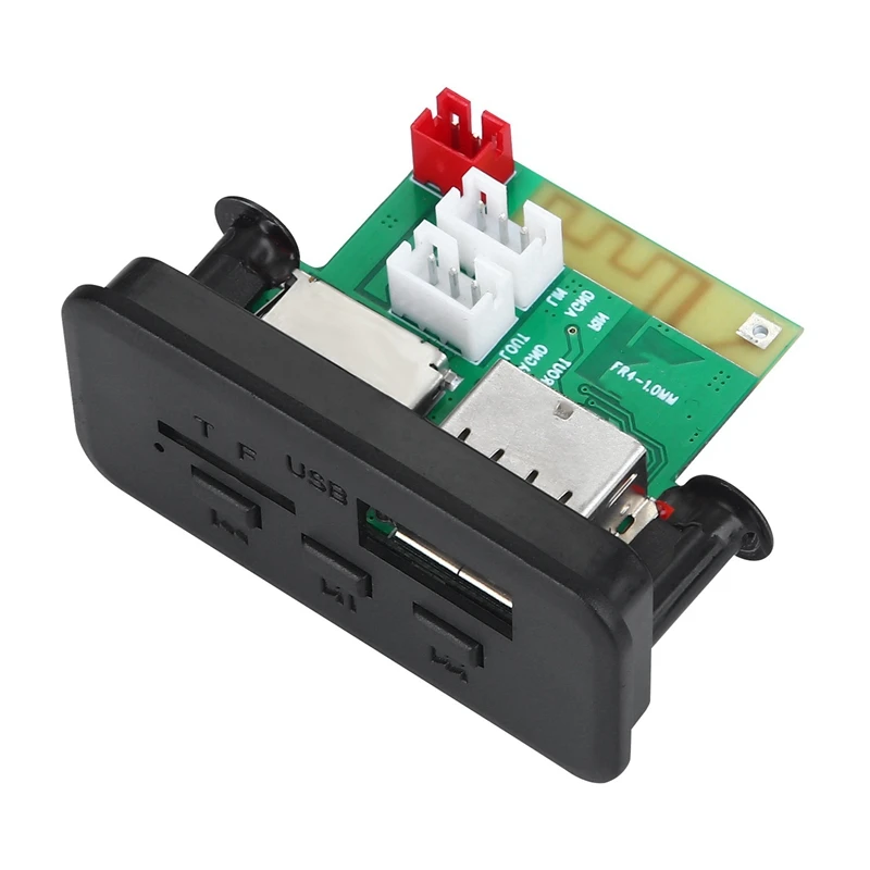 MP3 декодер плата Bluetooth 5 0 12V автомобильный модуль o Mini DC WMA USB FM TF радио для