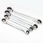 Бесплатная доставка 8-19 мм 5 шт. Быстрый Реверсивный комбинированный Трещоточный ключ набор металлический Трещоточный ключ для автоматического ремонта ручных домашних инструментов