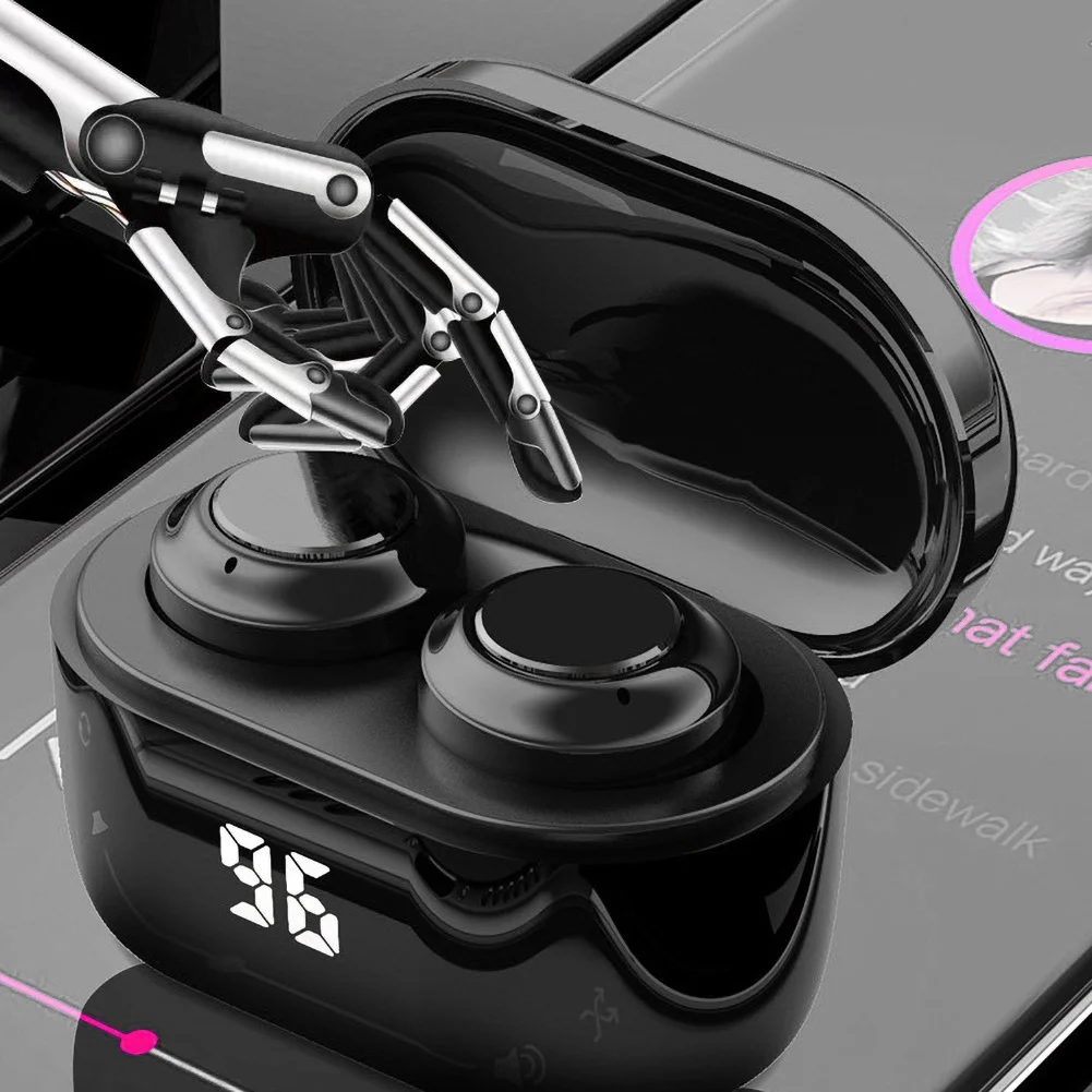 

Беспроводной Bluetooth наушники спортивная водонепроницаемая гарнитура Беспроводной наушники с микрофоном наушники-вкладыши TWS с наушники сен...
