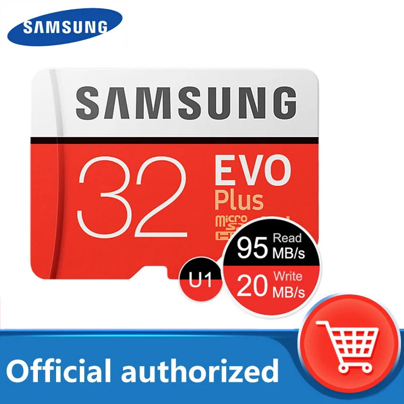 SAMSUNG MicroSD карты памяти 32 Гб 64 128 ГБ 256 TF флеш карта Class10 SDXC SDHC U3 UHS I HD microsd с кард