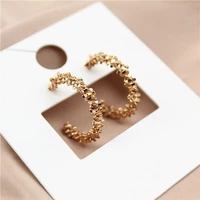 new fund earring cold contracted individual trend metal ear ring
